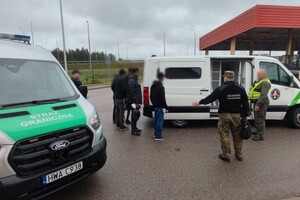 Przekazanie migrantów stronie litewskiej 