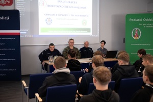 Inauguracja roku szkolnego oddziałów o profilu mundurowym