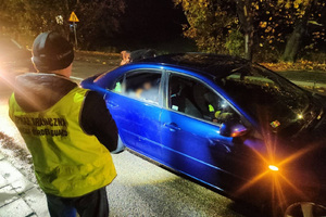 Zatrzymany kurier wraz z migrantami