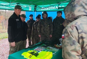 Wizyta młodzieży z klas mundurowych