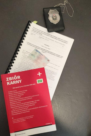 Podrobione prawo jazdy 