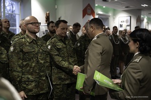 Ślubowanie funkcjonariuszy służby kontraktowej