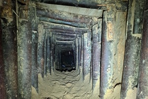 Podziemne przejście pod polsko-białoruską granicą 