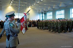 Ślubowanie nowo przyjętych funkcjonariuszy 
