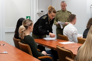 Egzaminy w Podlaskim Oddziale SG 