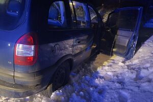 Auto zatrzymanego pijanego kierowcy 