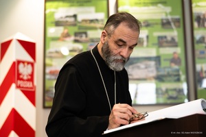 Wizyta Arcybiskupa Białostockiego i Gdańskiego w Podlaskim Oddziale Straży Granicznej 