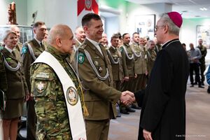 Uroczysty apel w Podlaskim Oddziale SG 