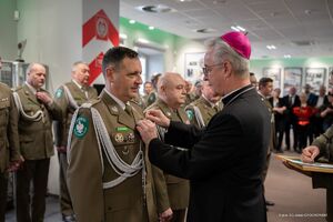 Uroczysty apel w Podlaskim Oddziale SG 