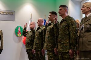 Uroczysty apel w Podlaskim Oddziale SG 