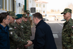 Minister MSWiA na polsko-białoruskiej granicy 