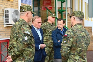 Minister MSWiA na polsko-białoruskiej granicy 