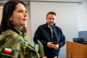 Minister MSWiA na polsko-białoruskiej granicy+ 