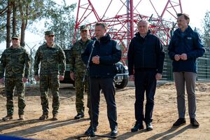 Minister MSWiA na polsko-białoruskiej granicy+ 