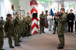 Zajęcia dla uczniów klas mundurowych 