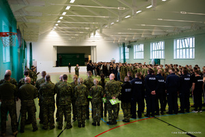 Zajęcia dla uczniów klas mundurowych 