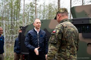 Wizyta Podsekretarza Stanu USA przy granicy polsko-białoruskiej 