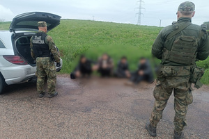 Nielegalnie przez granicę polsko - litewską
