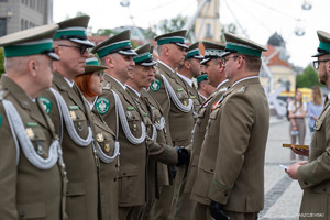 Uroczyste obchody z okazji 35. rocznicy powołania Podlaskiego Oddziału Straży Granicznej 