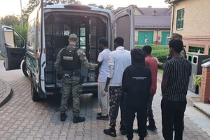 Zatrzymani migranci 