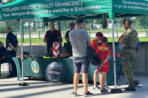 Zakończenie wakacji ze Strażą Graniczną 