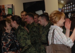 Ślubowanie nowo przyjętych funkcjonariuszy 