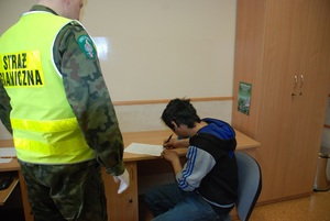 Zatrzymany cudzoziemiec 