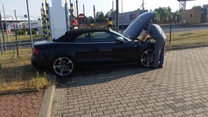 Zatrzymane Audi A5 