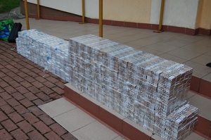 Łączna ilość zatrzymanych papierosów 