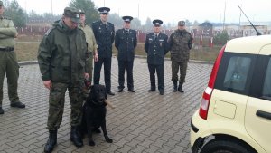 Spotkanie kynologów z Litwy w PSG w Kuźnicy 