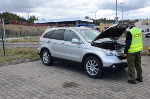 Zatrzymana Honda CRV 