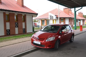 Zatrzymana Toyota Auris 