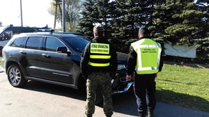 Zatrzymany Jeep Grand Cherokee 