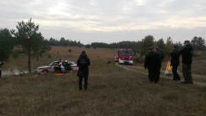 Ćwiczenia funkcjonariuszy Straży Pożarnej 