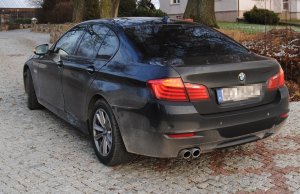 Zatrzymane BMW 530D 