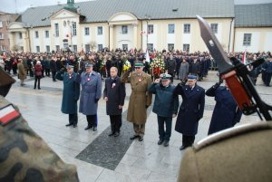 Uroczystości na Rynku Kościuszki 