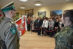 Uroczyste ślubowanie nowo przyjętych funkcjonariuszy oraz wręczenie aktów mianowań na pierwszy stopień podoficerski 