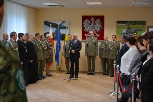 Uroczyste ślubowanie nowo przyjętych funkcjonariuszy oraz wręczenie aktów mianowań na pierwszy stopień podoficerski 