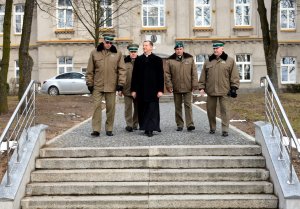 Biskup Polowy Wojska Polskiego z wizytą w Podlaskim Oddziale SG 