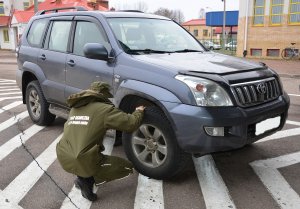 Odzyskana Toyota o wartości 65 tys. zł. 